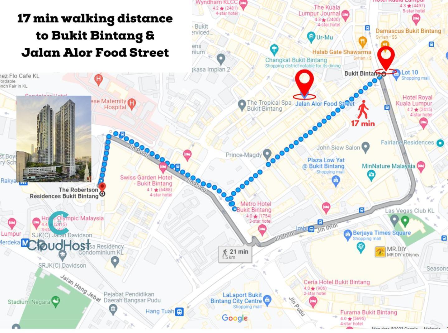 The Robertson Bukit Bintang By Cloud Host Apartment Kuala Lumpur