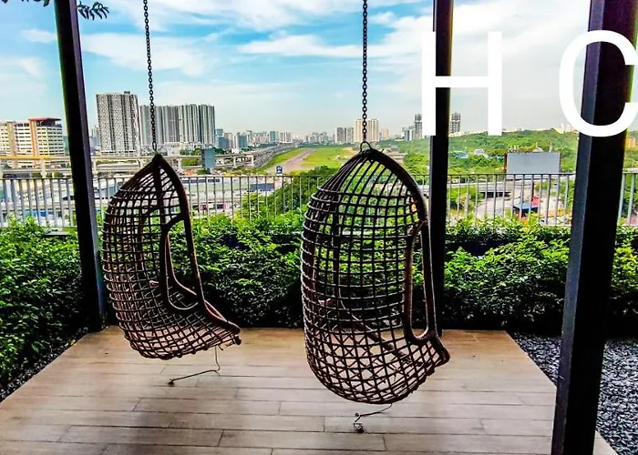 Luxury Balcony View At Trion Kl By Hck