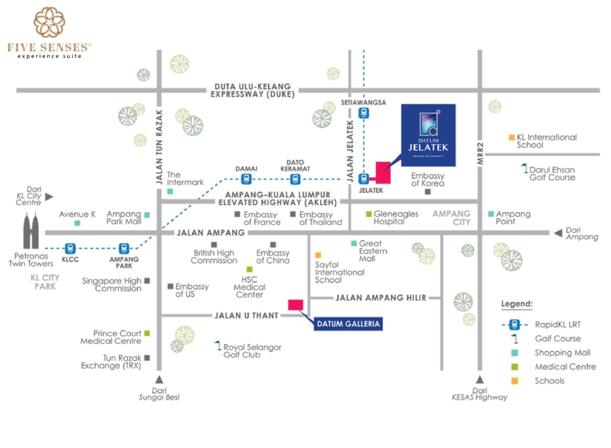 Datum Jelatek Residence, Klcc Apartemen