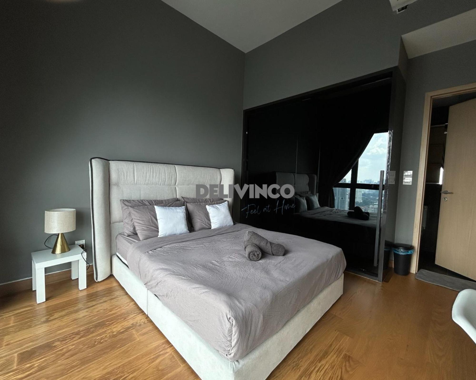 Apartment The Luxe - Klcc View - 3 Pax Balcony At 41 Floor Kuala Lumpur