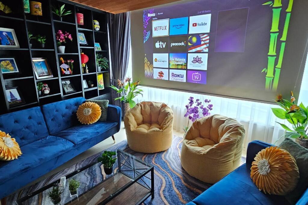 Stylish Vortex 3 Bedroom In Klcc With Carpark *