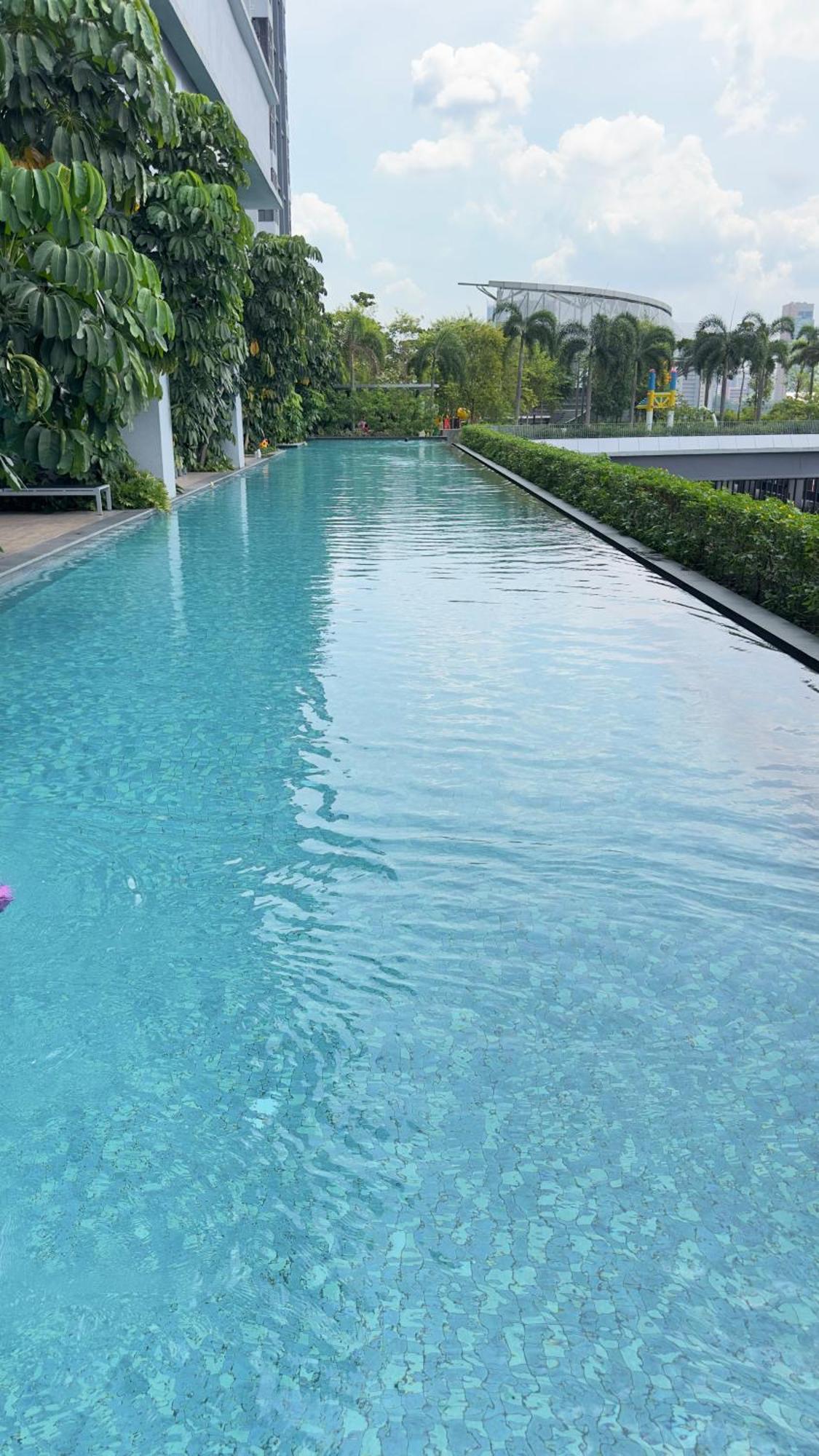 Luxury 1br Service With Balcony Trion Kl Apartment