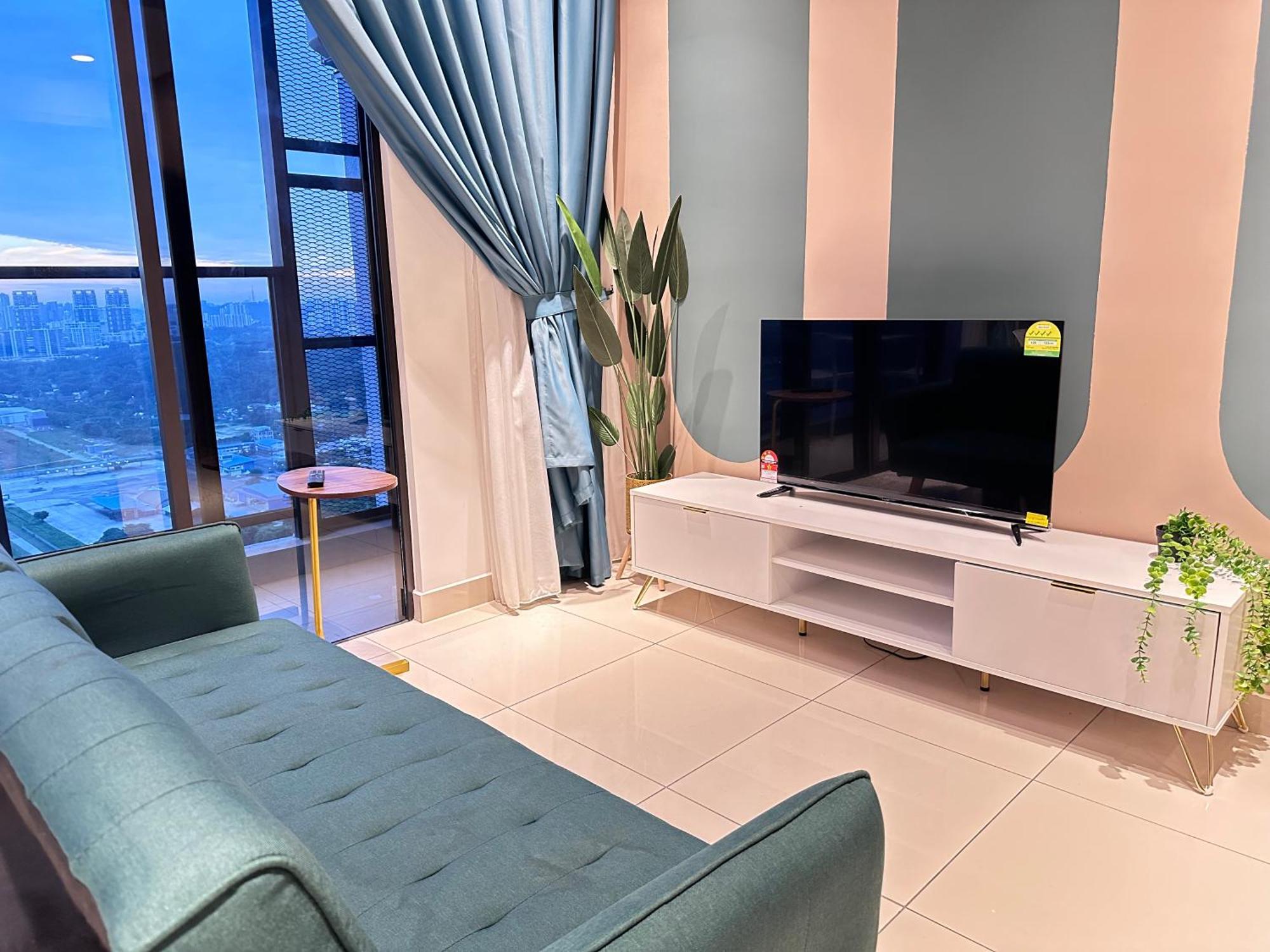 Luxury 1br Service With Balcony Trion Kl Apartment Kuala Lumpur