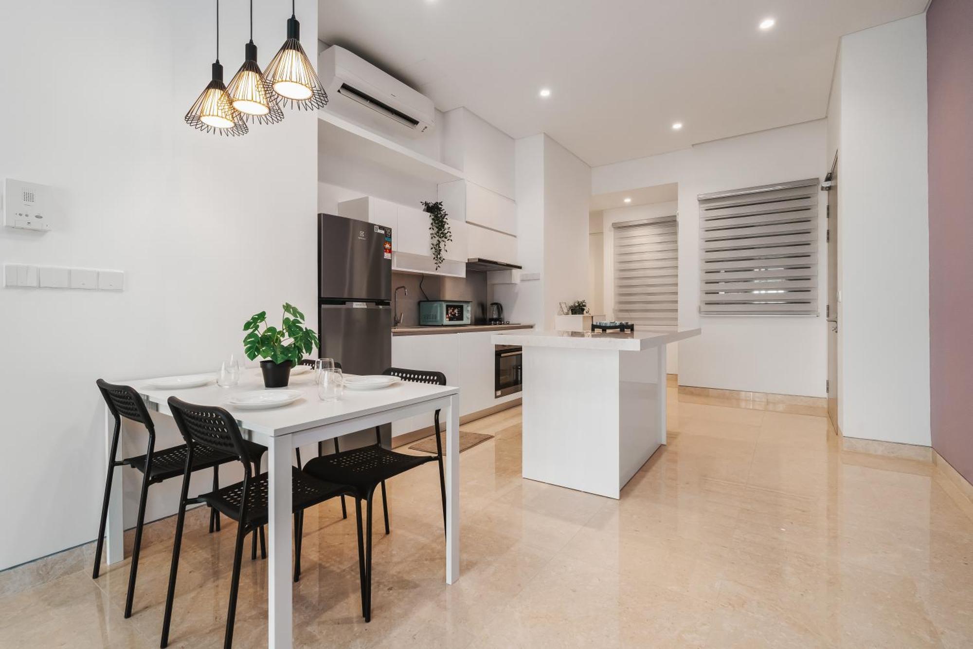 Twin Tower View 2br With Balcony Next To Lalaport Bbcc Shopping Mall 3-mins To Lrt Station