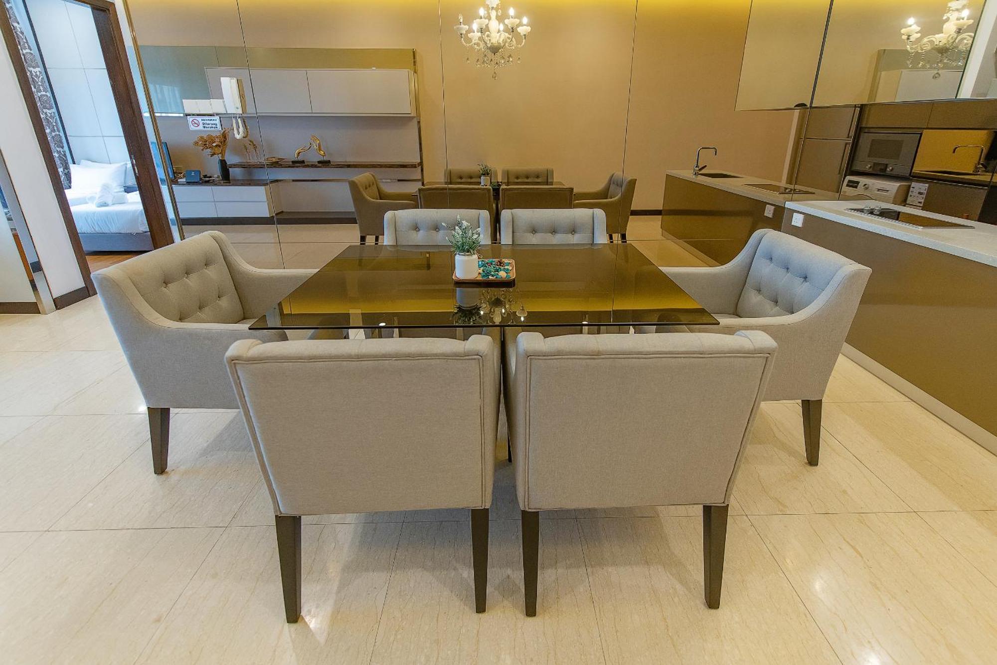 Apartment 1-6pax Dorsett Kl 3mins To Pavilion Infinity Pool Kuala Lumpur