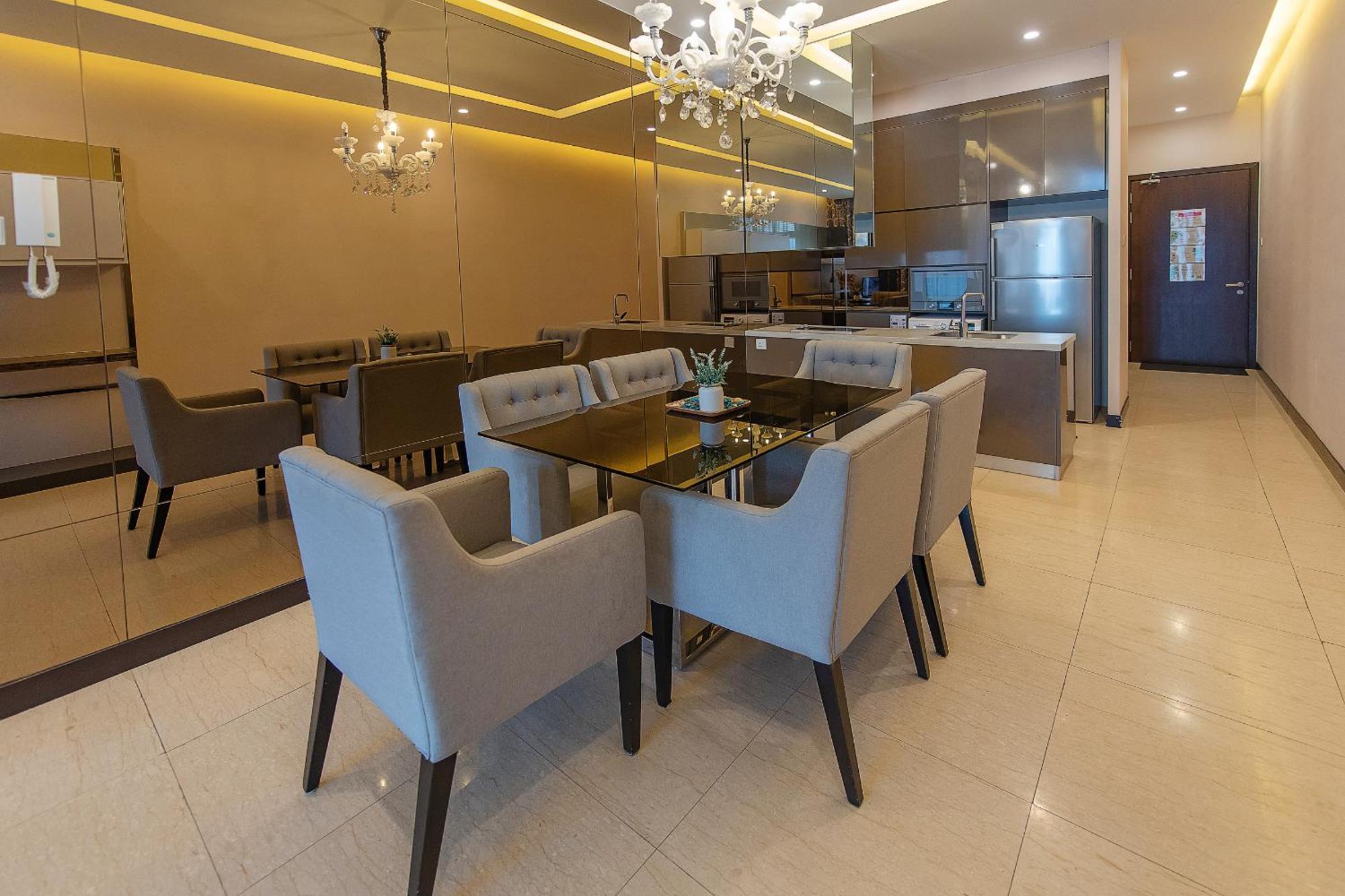 1-6pax Dorsett Kl 3mins To Pavilion Infinity Pool Apartment *