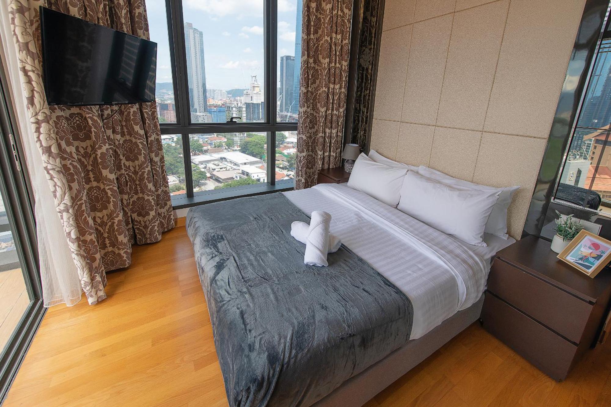 1-6pax Dorsett Kl 3mins To Pavilion Infinity Pool Apartment *