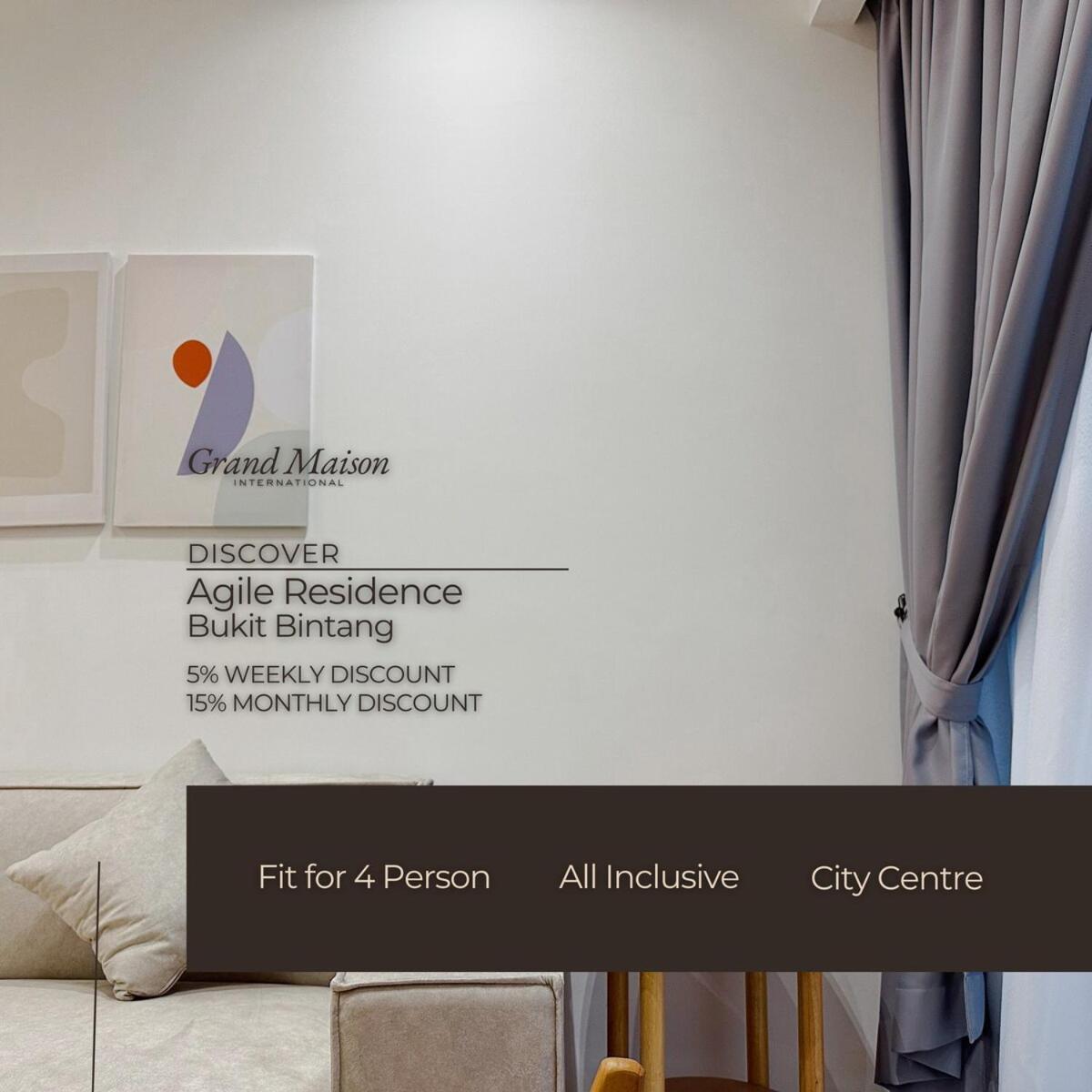 Stylish Retreat At Bukit Bintang *