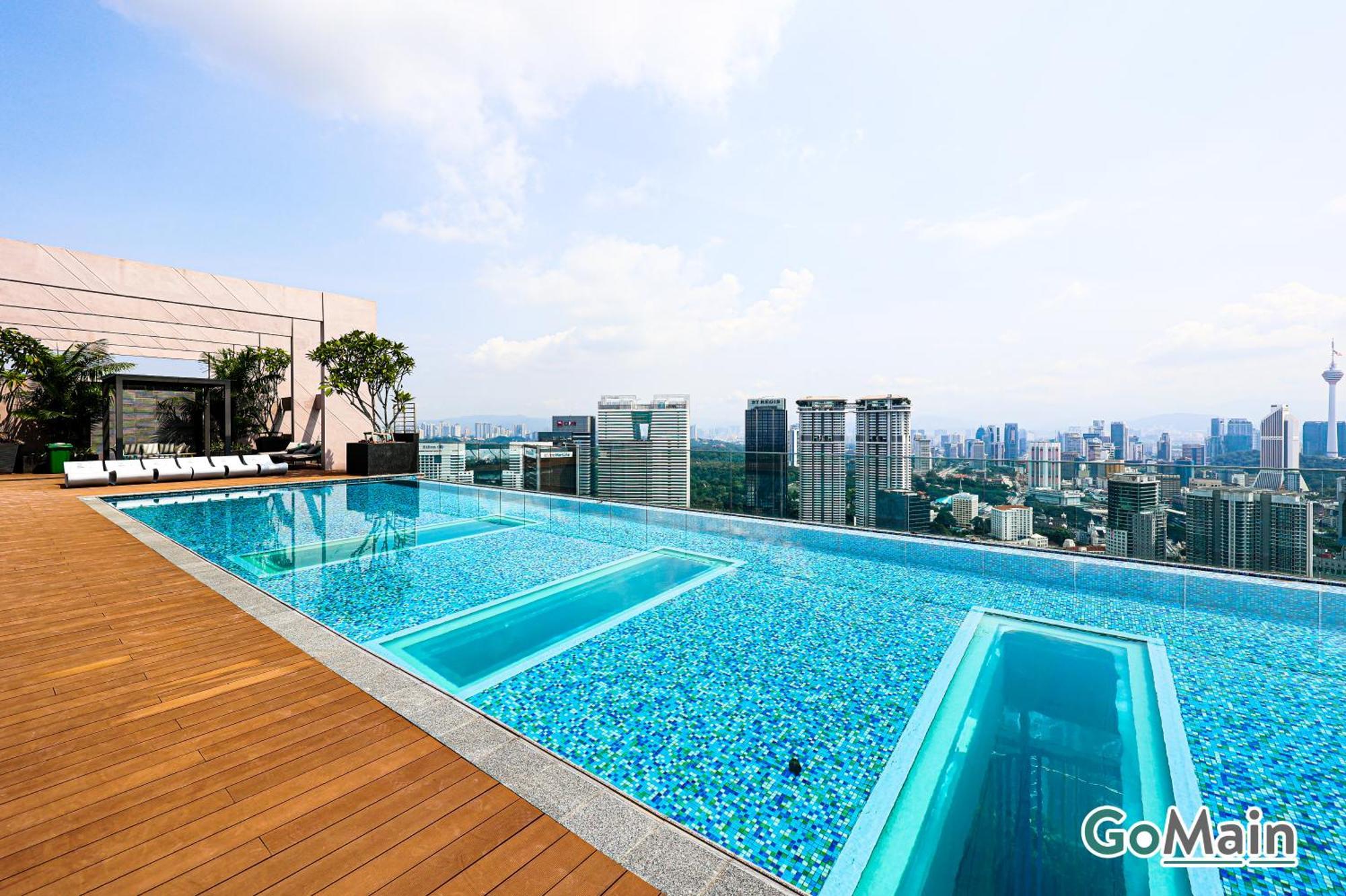Apartment 24h Check In & Skypool - Riveria Premium Kl *