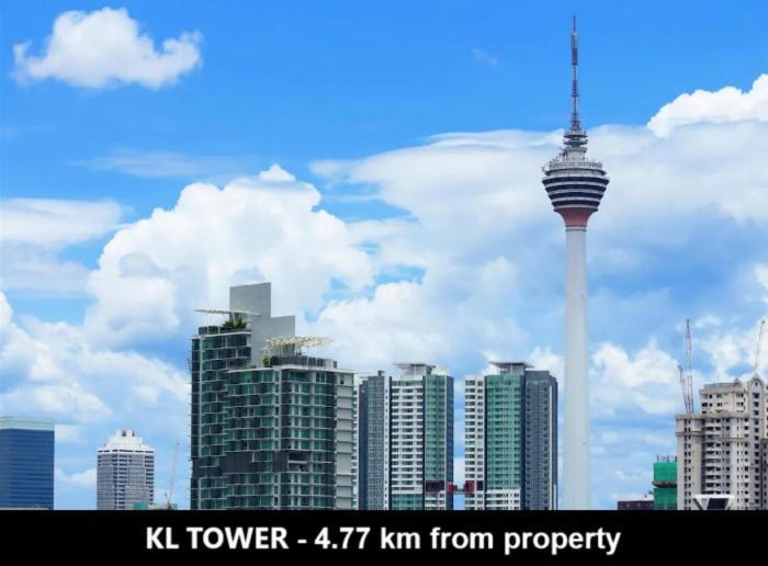 Apartment The Wadies 2br 5pax Reizz Residences With Balcony And View Jalan Ampang Kuala Lumpur
