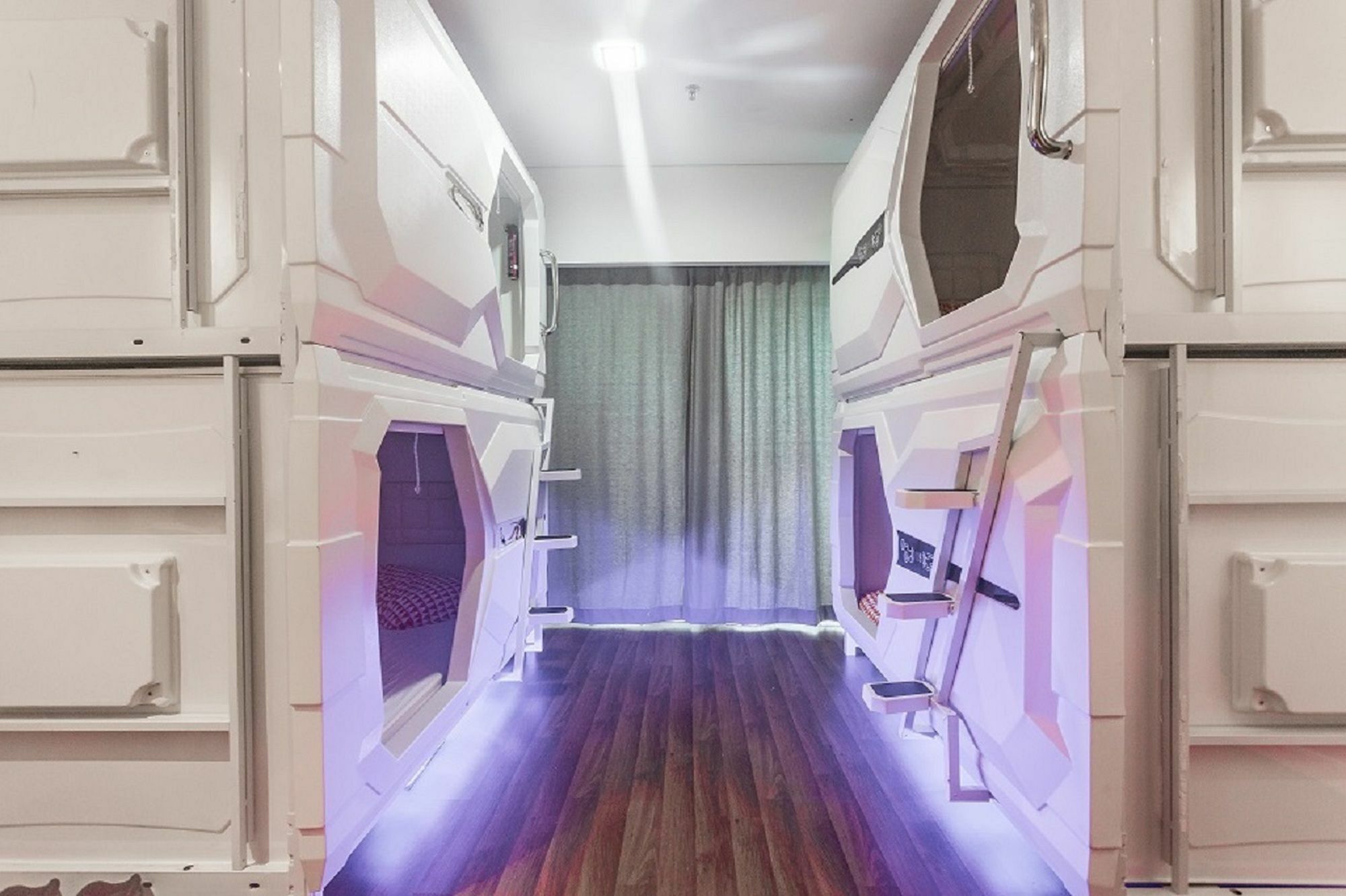 Spaceship Capsule @ Penguin Homes Hostel Kuala Lumpur