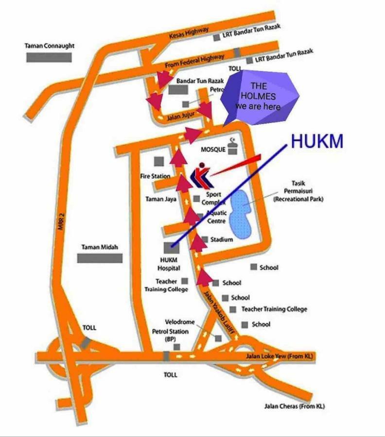Bandar Tun Razak The Holmes 3 福尔摩公寓 3房2厕 Apartment *