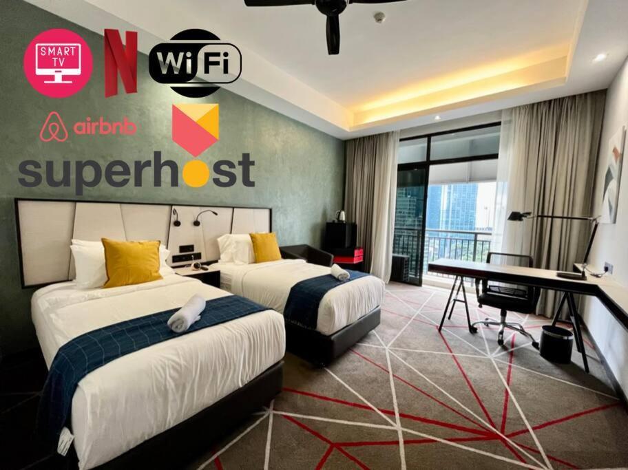 Apartment #23 Kl Towel View Twin Bed @ Infinity Pool *