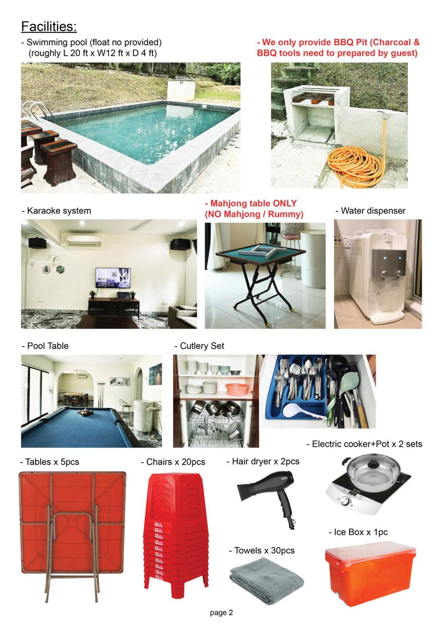 Villa 30 Pax Oug Bungalow With Swimming Pool Kuala Lumpur