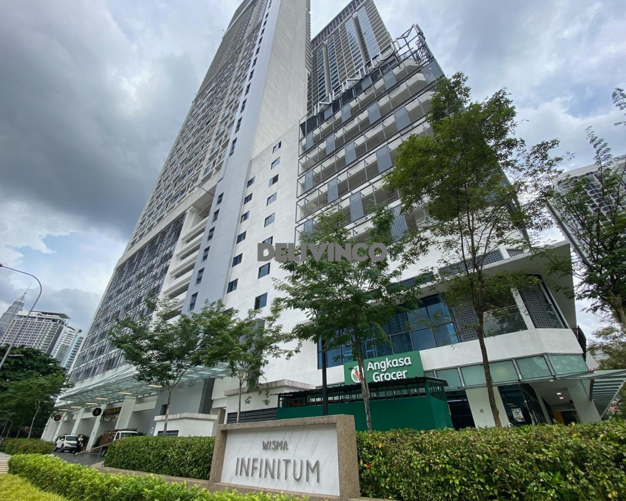Apartment The Luxe - Klcc View - 3 Pax Balcony At 41 Floor *