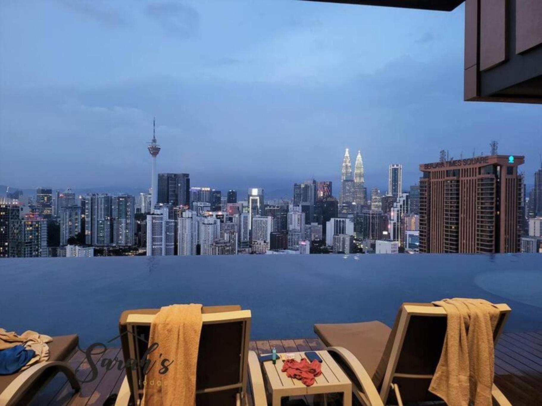 Landmark Infinity Pool At Lucentia Kuala Lumpur