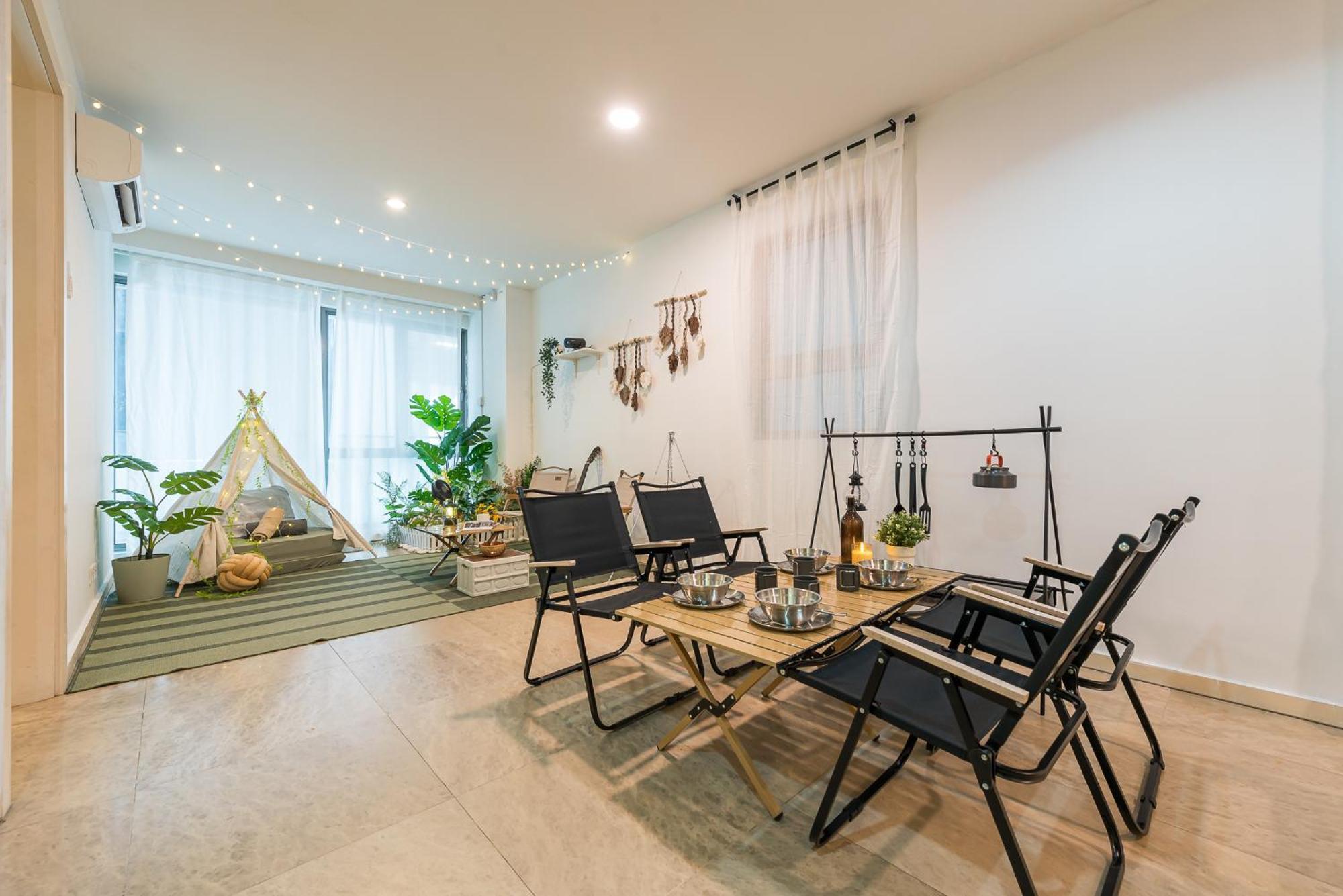 Bukit Bintang Camping Style 3min To Trx Pavilion 7pax Apartment