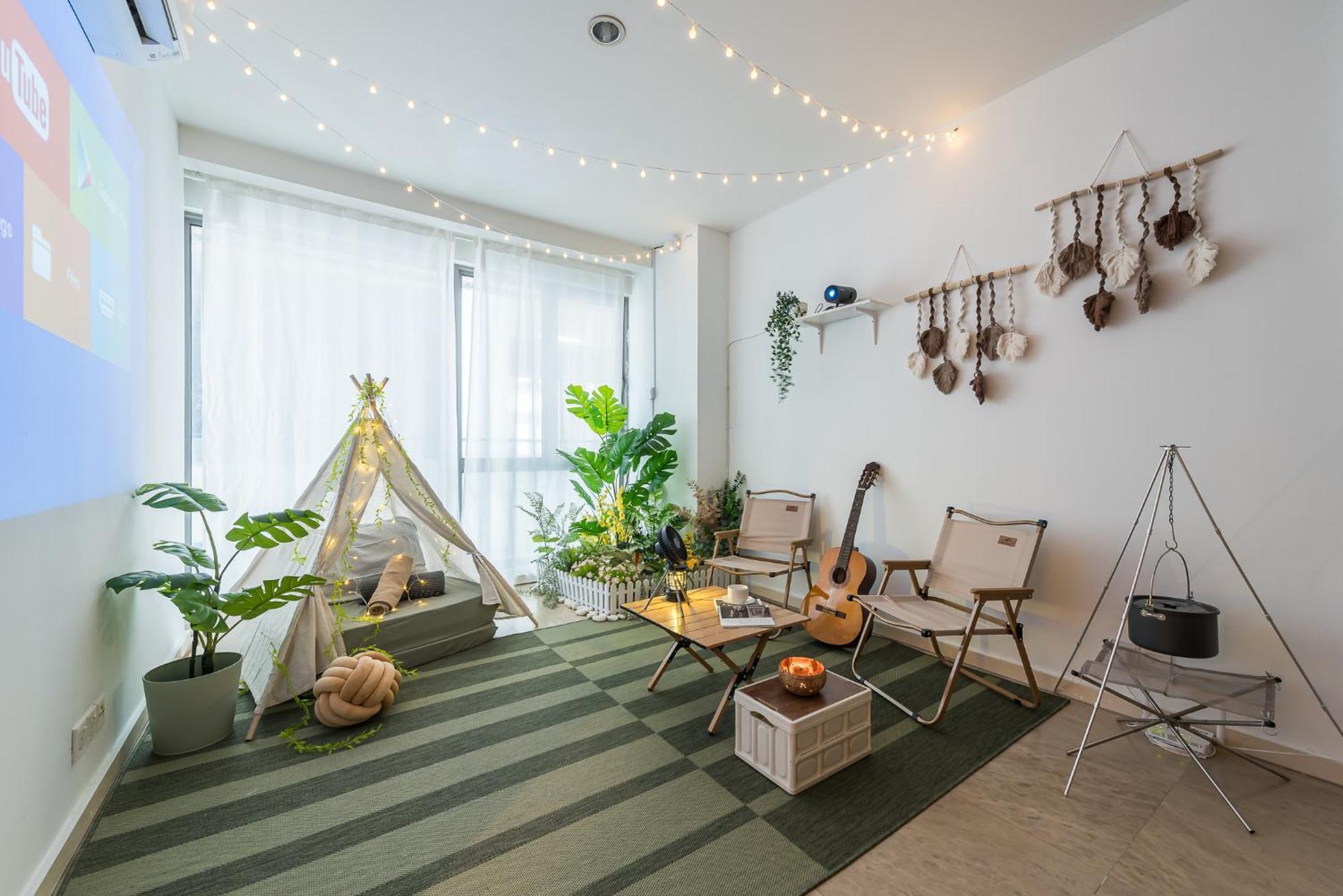 Apartment Bukit Bintang Camping Style 3min To Trx Pavilion 7pax *