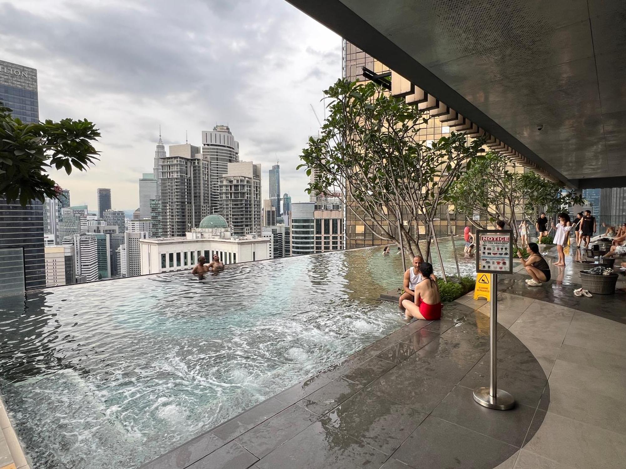 Axon Bukit Bintang Rooftop Swimming Pool *