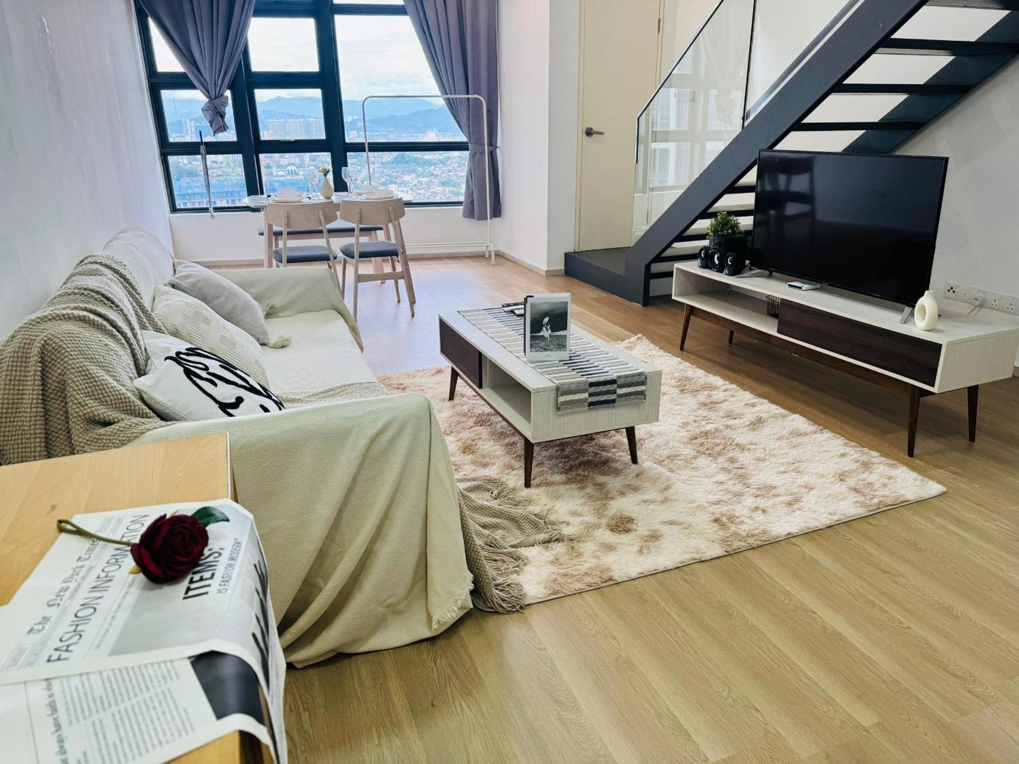 Apartment Urban Loft Mrt Convenience Klcc Nearby In Eko Cheras *