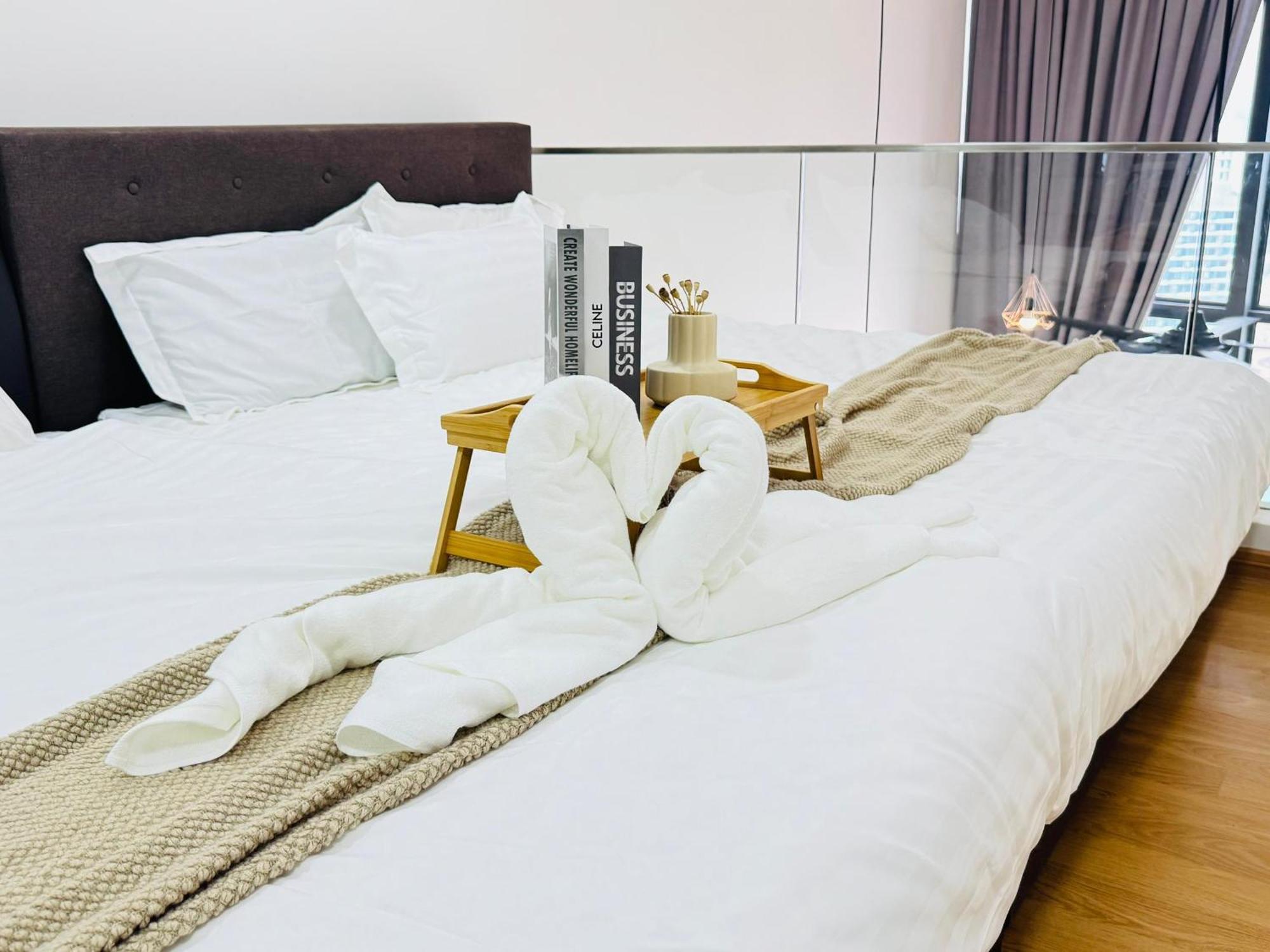 Apartment Urban Loft Mrt Convenience Klcc Nearby In Eko Cheras *