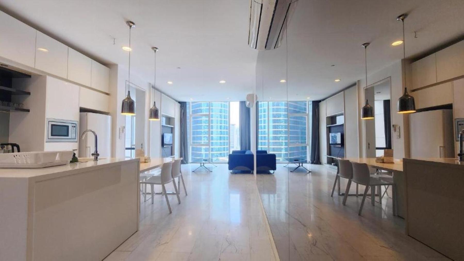 Apartment The Platinum Klcc Aqua White *