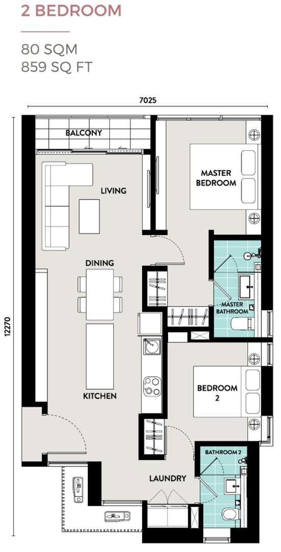 Blue Abbey Lucentia Residences Pangsapuri