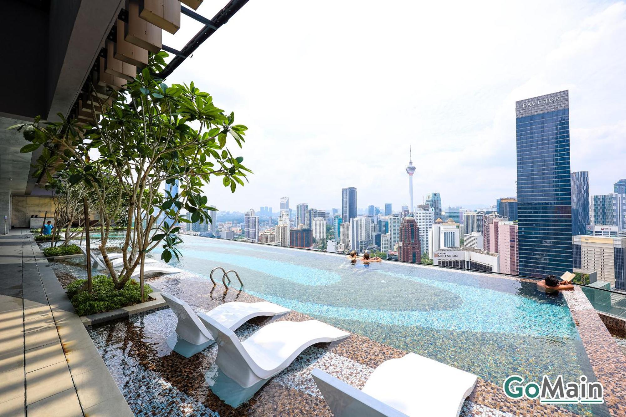 Axon Bukit Bintang W Skypool - Walk To Pavilion Klcc Kl Trx