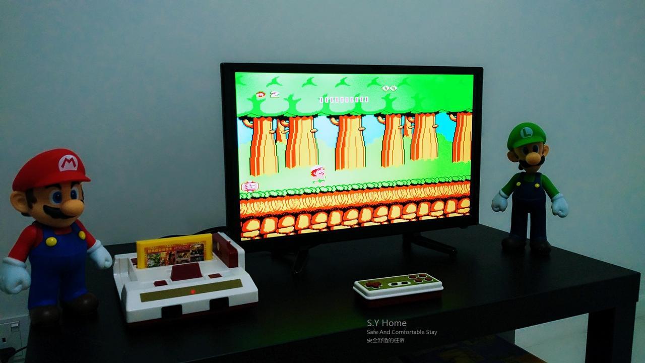 Apartment Theme Cartoon House Super Mario Game *