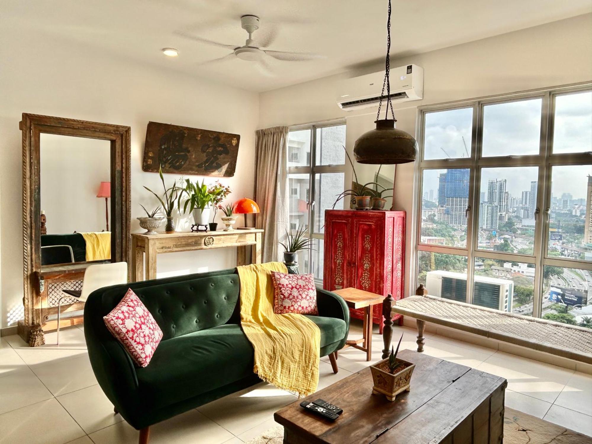3 Bedroom L21 In Kl Sentral With View Appartement