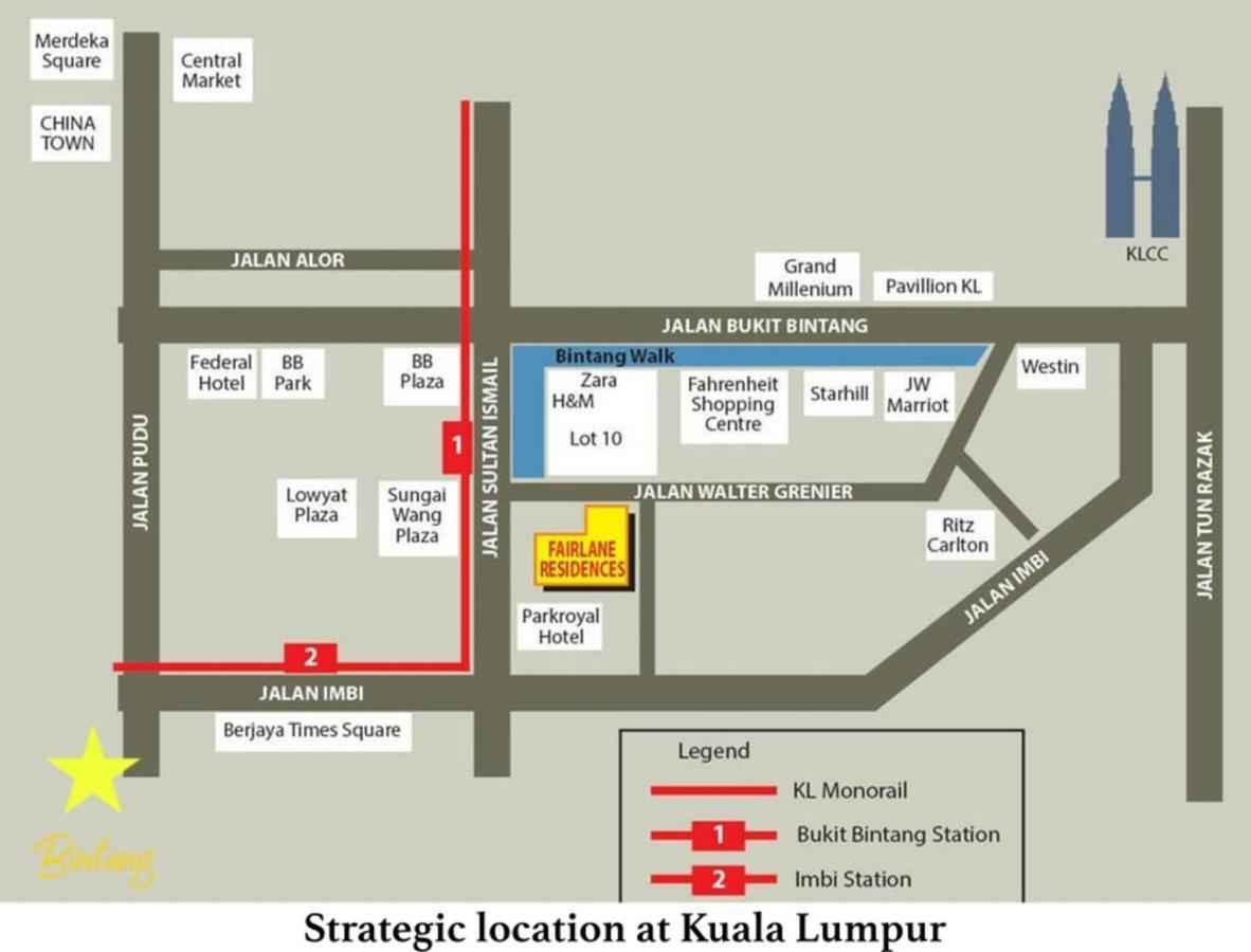 Bintang Fairlane - Walk To Pavilion & Train Station
